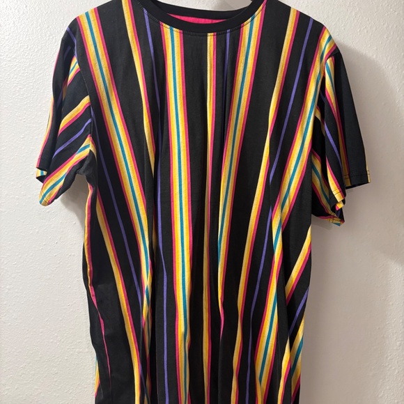 Vintage Striped Short Sleeve Fresh Prints Of Bel Air T-Shirt Sz XL - Picture 7 of 8